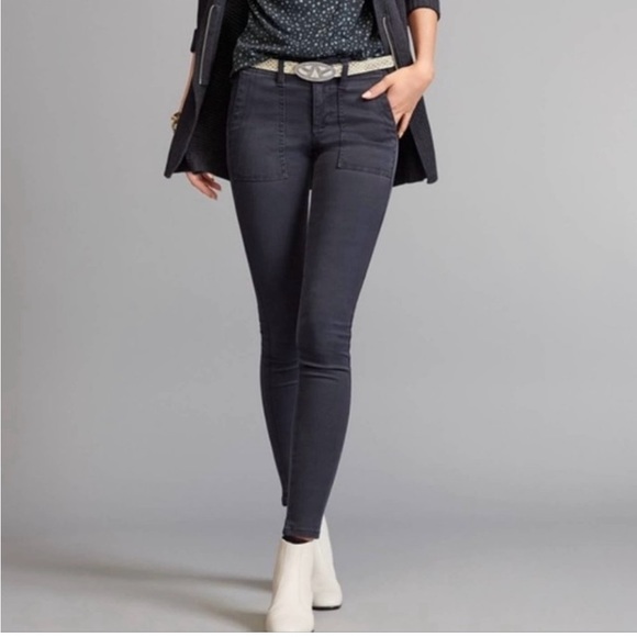 Cabi Quest Pants Slate Gray size 8 - Picture 3 of 11